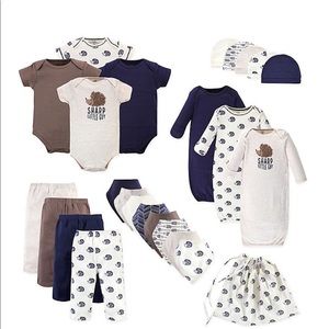 Touched by Nature 25-Piece Hedgehog Organic Set